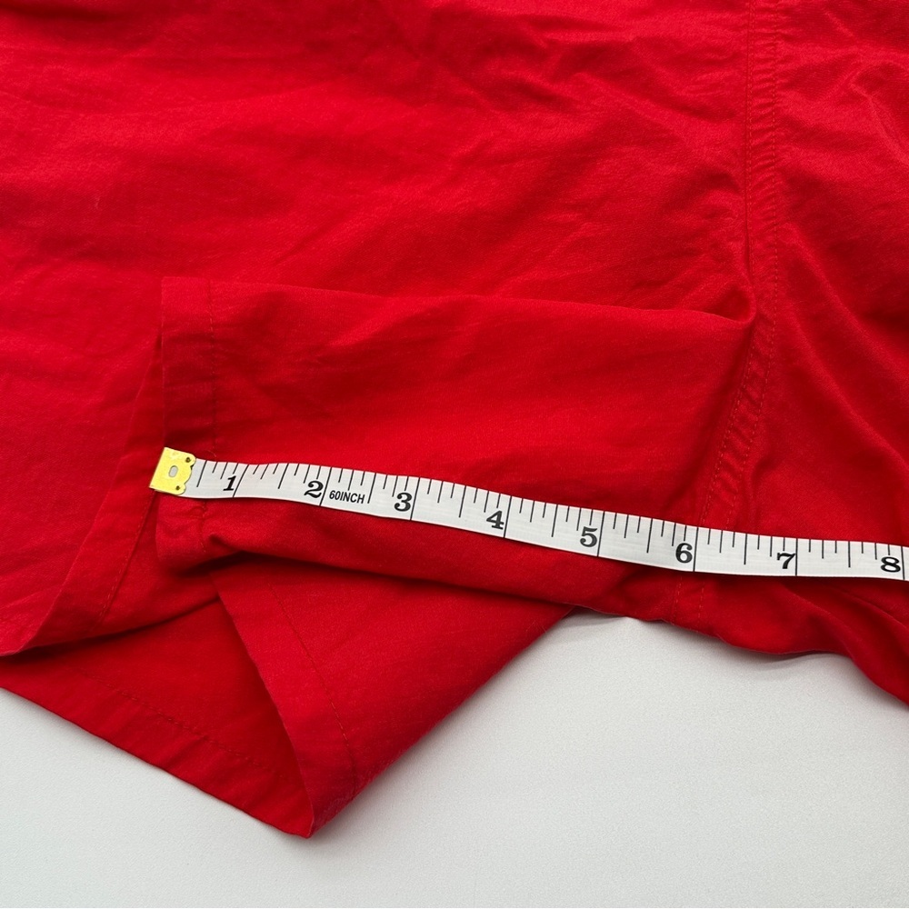 Mens Sz XL Vintage Red Speedo‎ Lined Swim Trunk Shorts Nylon - Picture 10 of 10